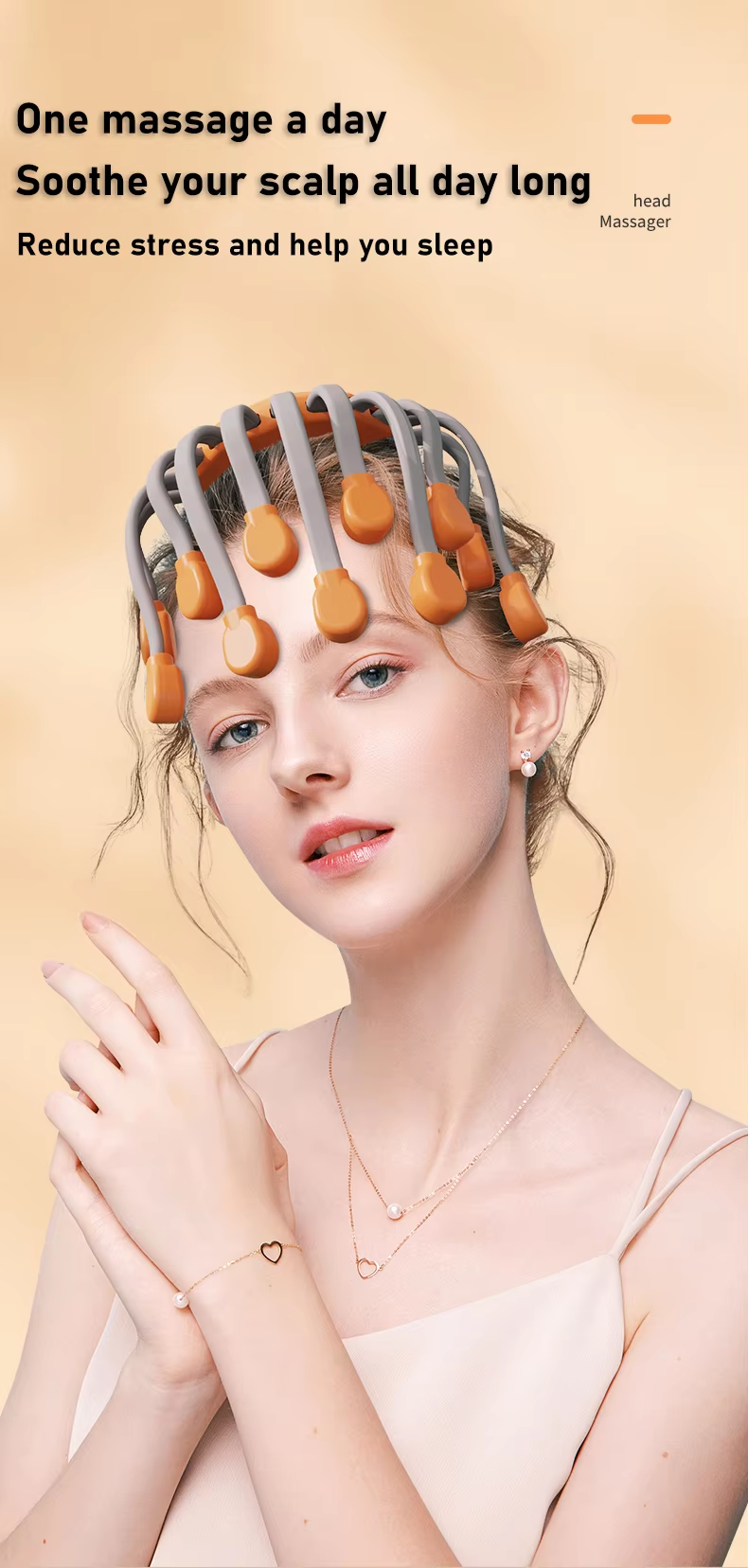 scalp massager, octopus scalp massager