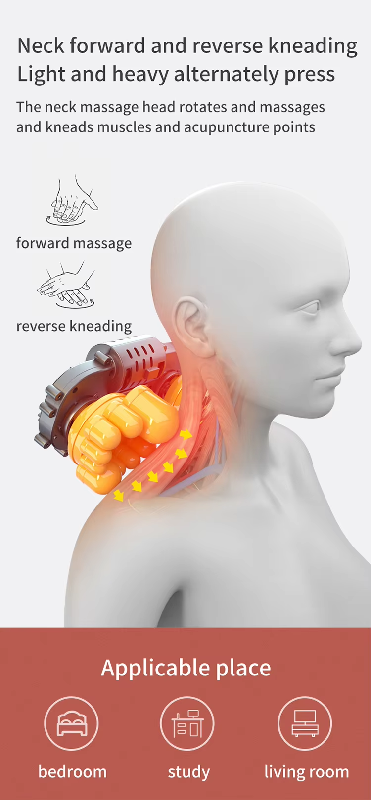 back massager with heat