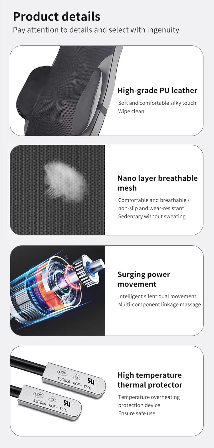 back massager with heat