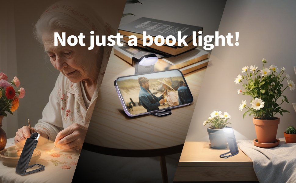 Book Light at Night in the Bed Reading Lamp for Book