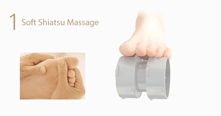 Rollers Foot Massager with Heater Kneading Air Compression