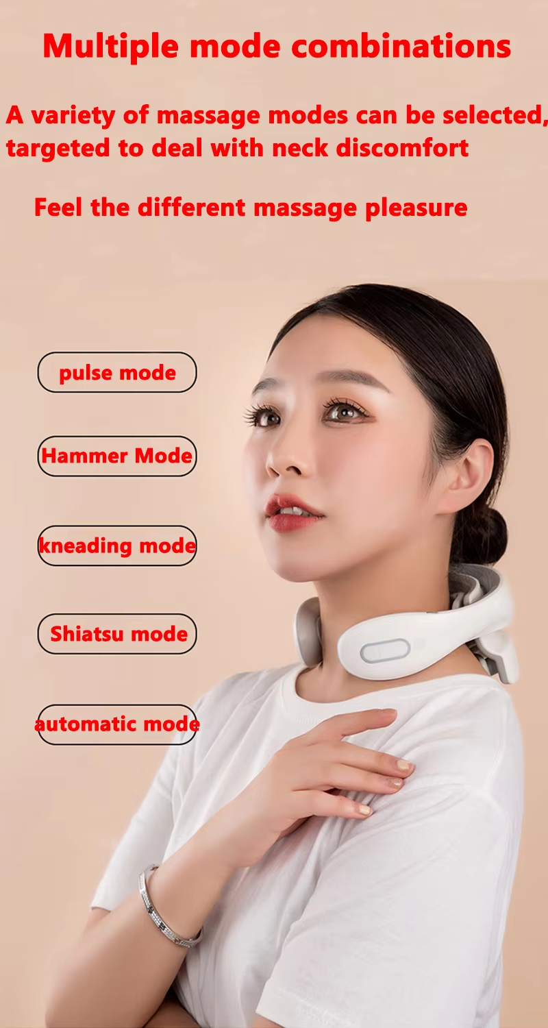 2024 New Neck Massager with Heat and Vibration