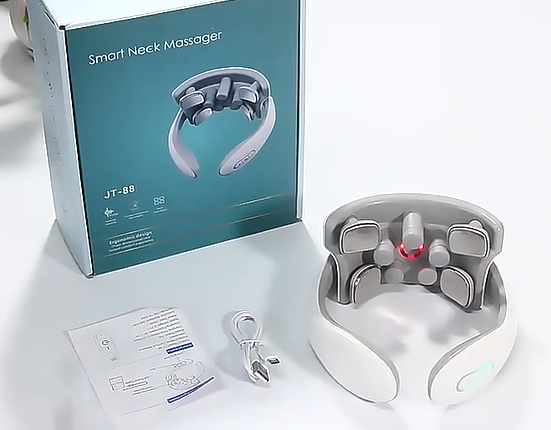 2024 New Neck Massager with Heat and Vibration