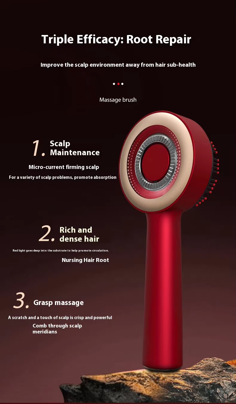 Waterproof Scalp Massager for Hair Growth Treatment