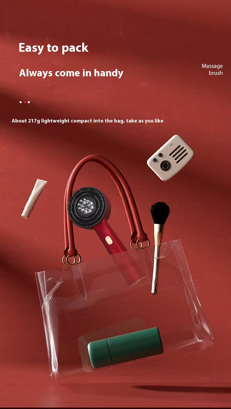 Waterproof Scalp Massager for Hair Growth Treatment