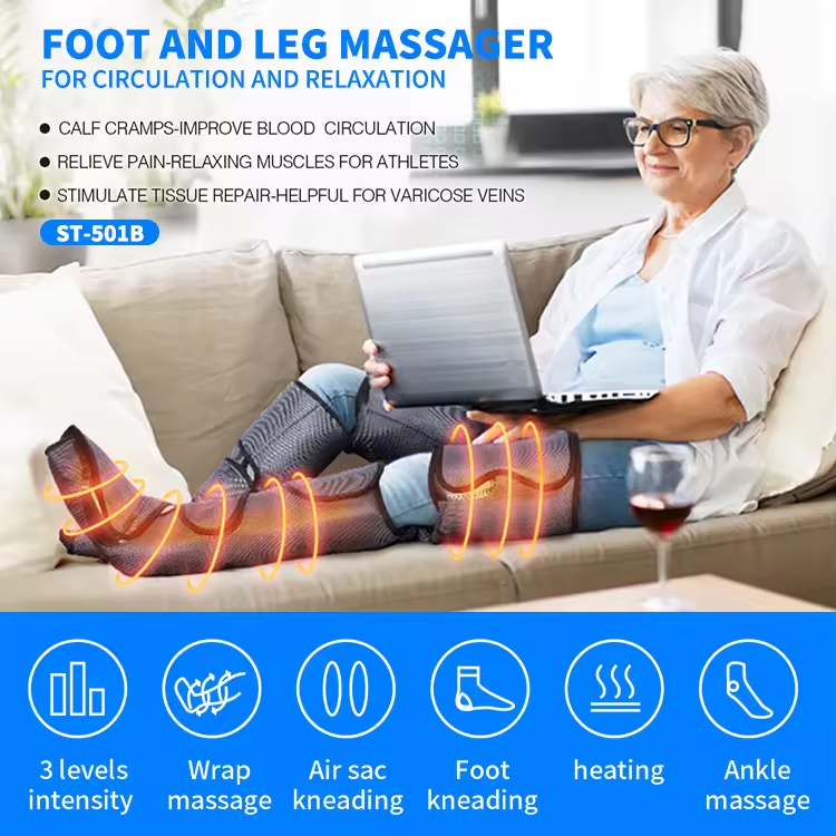 Leg Blood Circulation Massager foot and leg massager for blood circulation