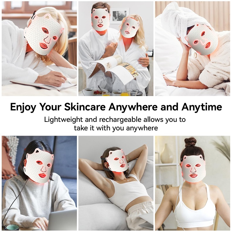 7 Colors Changing LED Face Mask Light Therapy