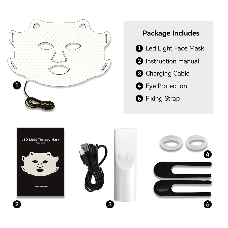 7 Colors Changing LED Face Mask Light Therapy
