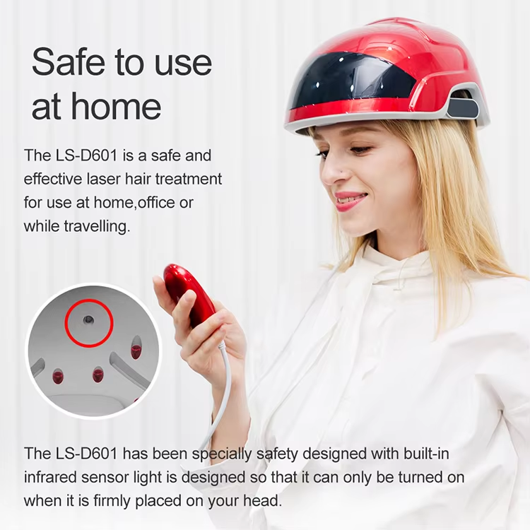 Wholesale Hair Growth Helmet Laser Cap Red Light Therapy Anti Hair Loss
