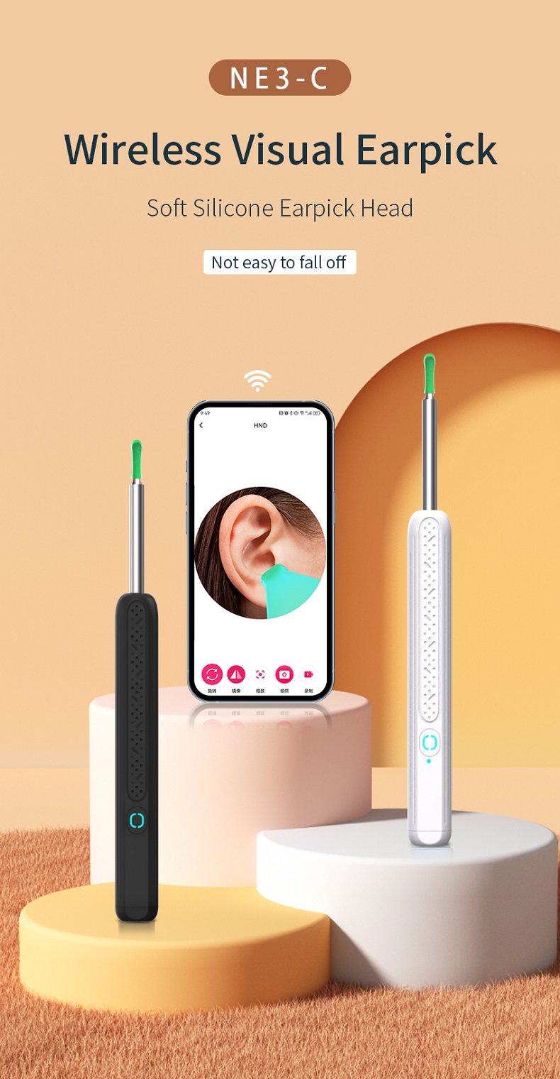 Ear Wax Cleaner Wireless Ear Picker Wax Removal Tools Ear Wax Cleaner Wireless Ear Picker Wax Removal Tools