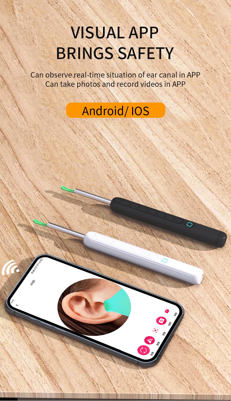 Ear Wax Cleaner Wireless Ear Picker Wax Removal Tools Ear Wax Cleaner Wireless Ear Picker Wax Removal Tools