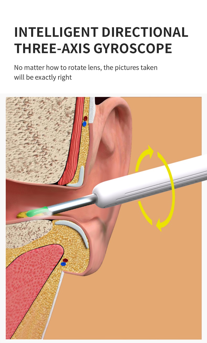 Ear Wax Cleaner Wireless Ear Picker Wax Removal Tools Ear Wax Cleaner Wireless Ear Picker Wax Removal Tools