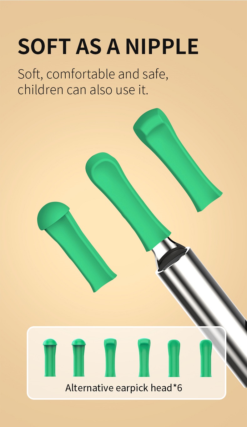 Ear Wax Cleaner Wireless Ear Picker Wax Removal Tools Ear Wax Cleaner Wireless Ear Picker Wax Removal Tools