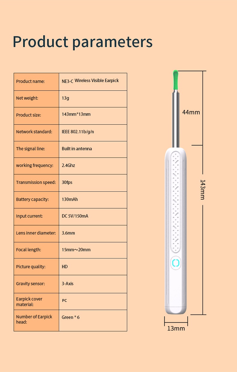 Ear Wax Cleaner Wireless Ear Picker Wax Removal Tools Ear Wax Cleaner Wireless Ear Picker Wax Removal Tools